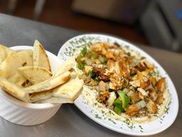 Chicken and Hummus Plate